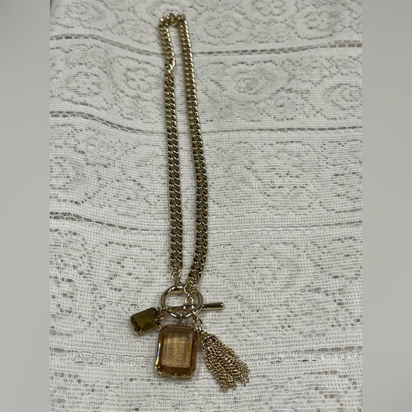 Lauren Ralph Lauren Fashion Curb Chain with Pendant - Picture 4 of 4